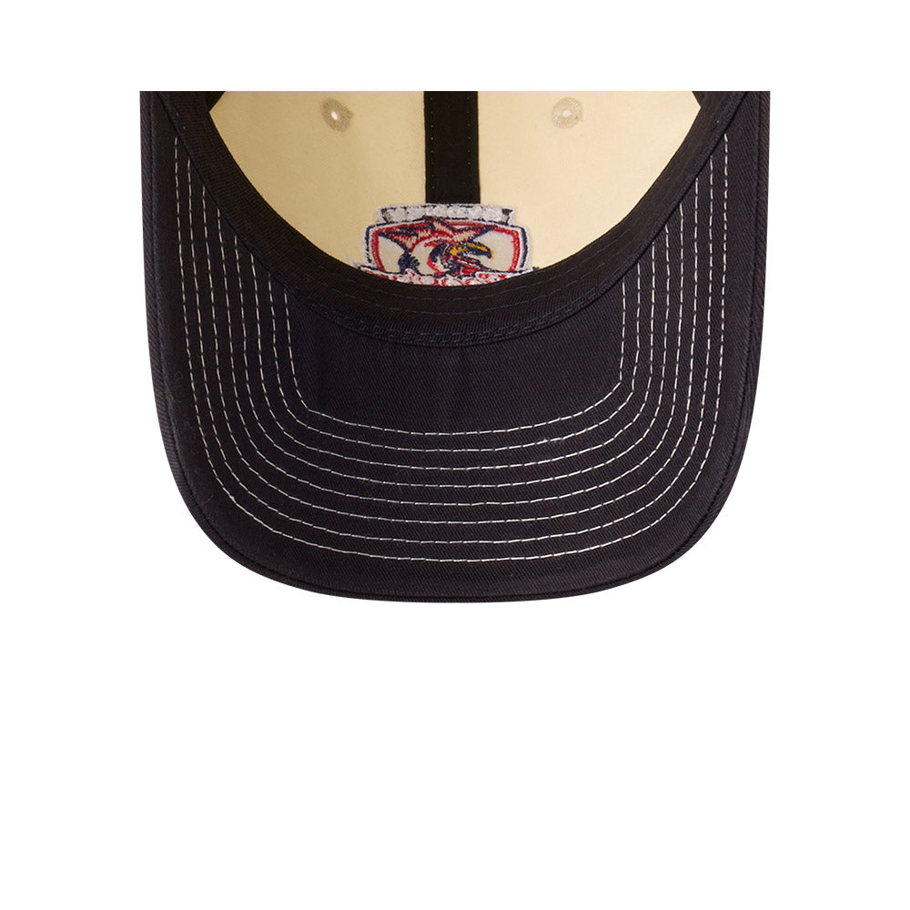 Sydney Roosters Hat - 2025 NRL 2Tone Chrome Contrast Casual Classic Strapback Cap - New Era